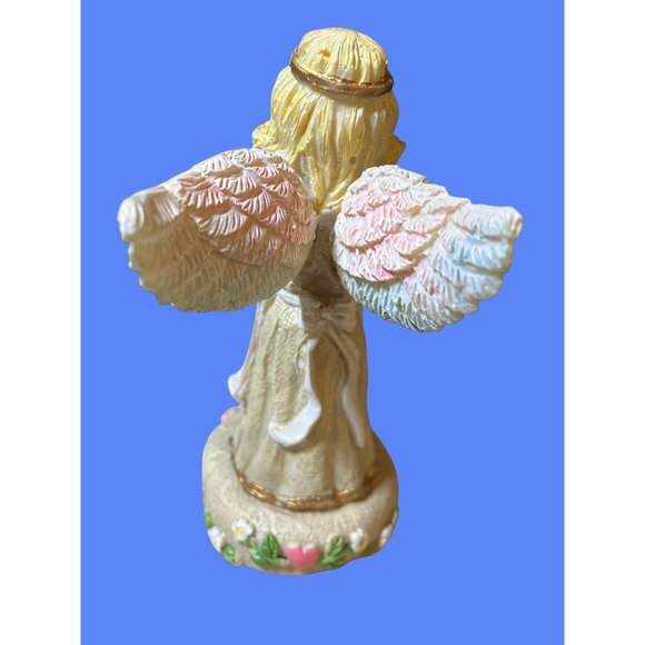 Hermitage Pottery January Month of the Year Angel 1998 - Picture 6 of 11